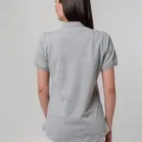 Рубашка поло женская Virma Stretch Lady, серый меланж, размер L
