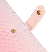 Ежедневник недатированный A5 136 листов, кожзам deVENTE. Elizabeth, твердая обложка с поролоном, перфорация, ляссе, блок 70, розовый Ежедневник недатированный A5 136 листов, кожзам deVENTE. Elizabeth, твердая обложка с поролоном, перфорация, ляссе, блок 70, розовый