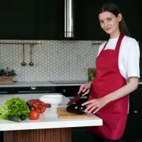 Фартук Neat, бордовый Фартук Neat, бордовый