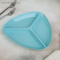 Менажница «Стайл», 24×24×2,5 см, цвет МИКС Менажница «Стайл», 24×24×2,5 см, цвет МИКС