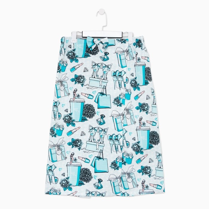 Набор для сауны Этель Набор для сауны Этель "Mint mood" парео с бантиком+полотенце 80х150 см+повязка,100% хл