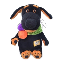 Мягкая игрушка "Ваксон BABY в снуде с помпонами", 19 см VB-016 Мягкая игрушка "Ваксон BABY в снуде с помпонами", 19 см VB-016