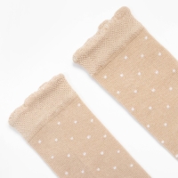 Гольфы детские Крошка Я "Зайка" 8-10 см, бежевый