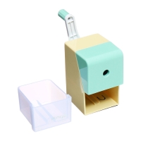 Точилка механическая с контейнером Классика Желтый