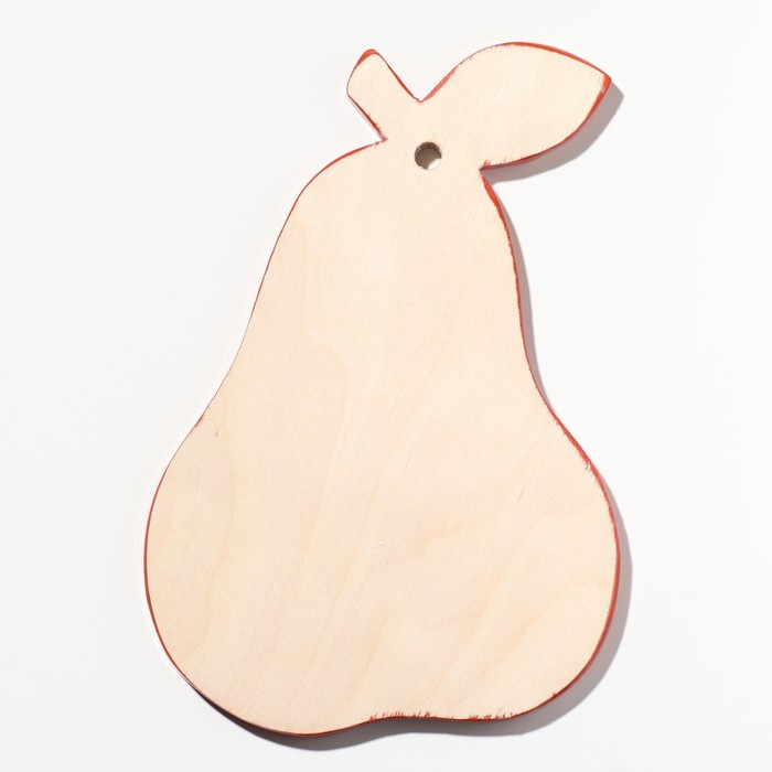 Доска разделочная &laquo;Груша&raquo;, хохлома