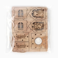 Интерьерное новогоднее украшение «Новый год: Загадай желание», 6 х 4,5 см Интерьерное новогоднее украшение «Новый год: Загадай желание», 6 х 4,5 см