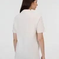 Рубашка поло унисекс Pulse, молочно-белая, размер S