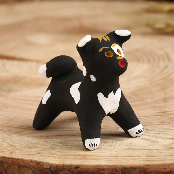 Сувенир &laquo;Собака&raquo;, 3,5&times;4&times;5,5 см, каргопольская игрушка, микс