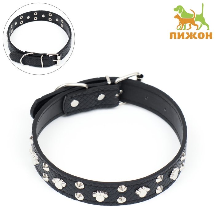 Ошейник рифленый Ошейник рифленый "Путешественник", 52,5 х 2,5 см, микс цветов