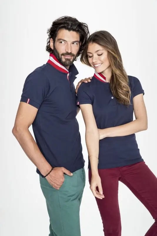 Рубашка поло Patriot Women белая с черным, размер M Рубашка поло Patriot Women белая с черным, размер M