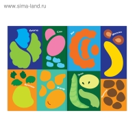 Аппликации наклейками &laquo;Животные Африки&raquo;, 12 стр.