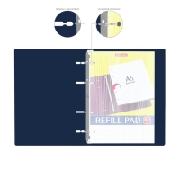 Тетрадь на кольцах, 80 листов в клетку, ErichKrause Classic, пластиковая обложка, блок офсет 100% белизна, МИКС Тетрадь на кольцах, 80 листов в клетку, ErichKrause Classic, пластиковая обложка, блок офсет 100% белизна, МИКС