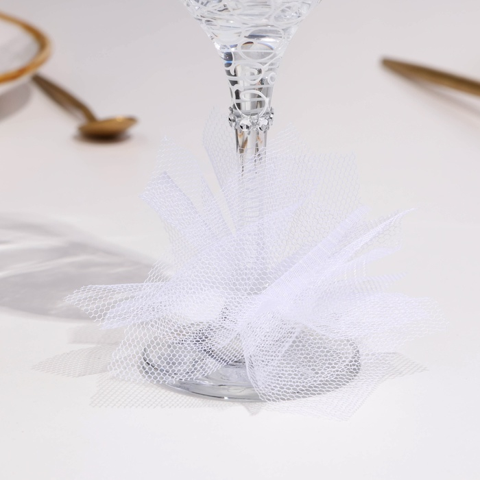 Набор свадебных бокалов "Роскошь", золотой