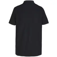 Рубашка поло унисекс Pacific, черная, размер XXL Рубашка поло унисекс Pacific, черная, размер XXL