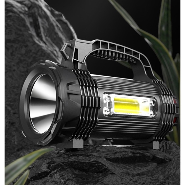 Фонарь прожекторный аккумуляторный, 20 Вт, 3600 мАч, XPE, COB, IPX66, 5 режимов, USB Фонарь прожекторный аккумуляторный, 20 Вт, 3600 мАч, XPE, COB, IPX66, 5 режимов, USB