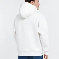 Худи оверсайз унисекс Go Easy, молочно-белое, размер L Худи оверсайз унисекс Go Easy, молочно-белое, размер L