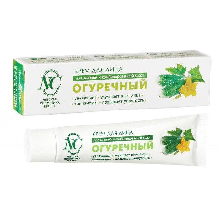 Крем для лица «Невская косметика», огуречный, увлажнение, тонизирование, улучшение цвета лица, 40 мл Крем для лица «Невская косметика», огуречный, увлажнение, тонизирование, улучшение цвета лица, 40 мл