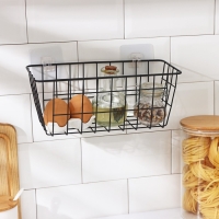 Корзина для мелочей Доляна, 13&times;29&times;11,5 см, цвет чёрный