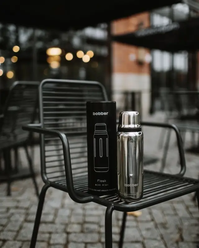 Термос Flask 470, вакуумный, стальной зеркальный Термос Flask 470, вакуумный, стальной зеркальный