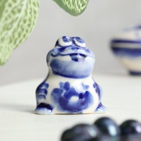 Сувенир &laquo;Лягушка&raquo;, гжель