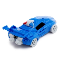 Робот &laquo;Гоночная полиция&raquo;, трансформируется