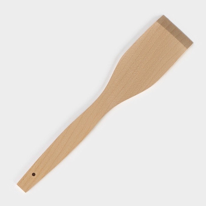 Лопатка деревянная кухонная &laquo;Для Профи&raquo;, 28&times;5,5&times;0,4 см, бук