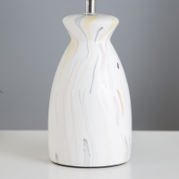 Настольная лампа "Лаена" E14 40Вт белый 22,5х22,5х37 см RISALUX