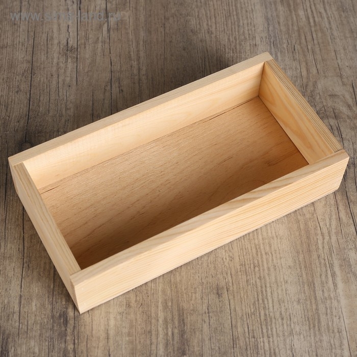 Подставка "Прямоугольник" из СОСНЫ, 25&times;13&times;5 см