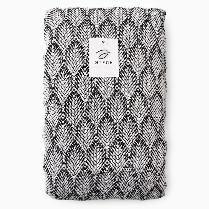 Плед Этель Leaves 200*240 см, 70% хлопок, 30% п/э, 500 гр/м2