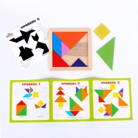 Головоломка &laquo;Танграм&raquo;, буквы и цифры