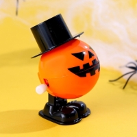 Хэллоуин. Игрушка заводная &laquo;Тыква&raquo;, с наклейками