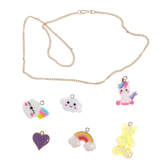 Адвент-календарь на 10 дней &laquo;Создай украшение&raquo;, своими руками, 10 окошек, шармы 6 штук