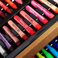 Набор для рисования в деревянном чемоданчике, складной Набор для рисования в деревянном чемоданчике, складной