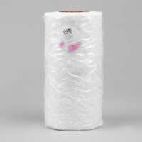 Фатин &laquo;Горох&raquo;, 15 см, 11 &plusmn; 1 г/кв.м, 23 &plusmn; 1 м, цвет белый №1