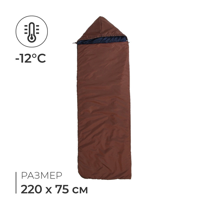 Спальный мешок TC 400, 220х75 см, от -10 до +5 &deg;С, цвет МИКС