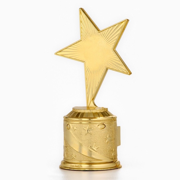 Кубок наградная фигура: звезда литая «Победитель по жизни» золото, пластик, 16 х 8,5 х 6 см. Кубок наградная фигура: звезда литая «Победитель по жизни» золото, пластик, 16 х 8,5 х 6 см.
