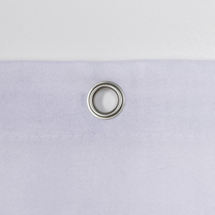 Штора для ванны Доляна &laquo;Мрамор&raquo; с люверсами, 180&times;180 см