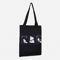 Шопер без застёжки, цвет чёрный Шопер без застёжки, цвет чёрный