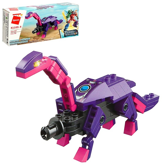 Конструктор Динобот &laquo;Вождь Тираннозавр&raquo;, 6 видов, МИКС