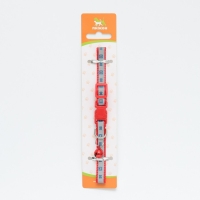 Ошейник "Кость" светоотражающий, 31 х 1 см, красный Ошейник "Кость" светоотражающий, 31 х 1 см, красный