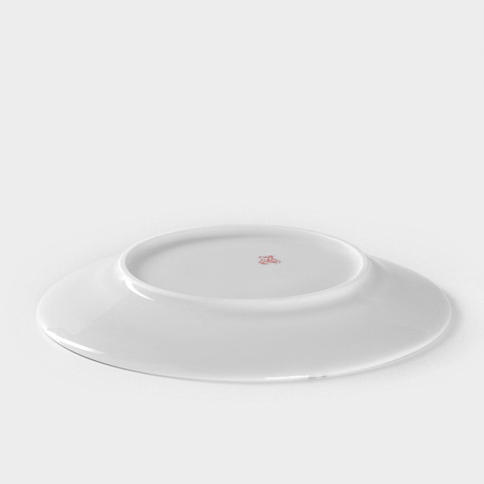 Тарелка фарфоровая &laquo;Зоомикс&raquo;, d=16 см, белая