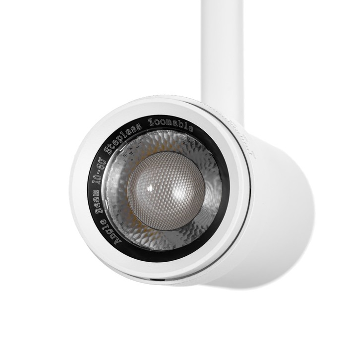 Светильник трековый SLIM Светильник трековый SLIM "Акцент" LED 9Вт 3000K-6000К 48V CRI90 белый 6х6х18,8см