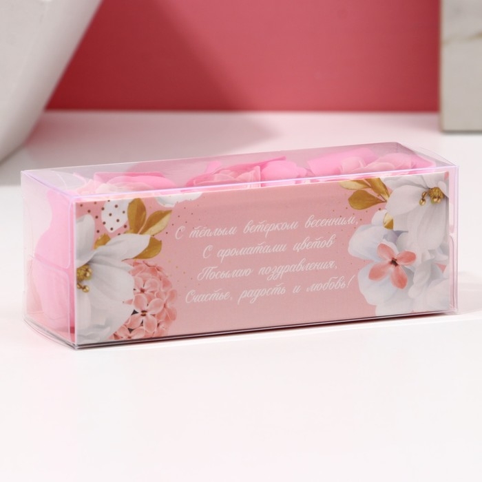 Мыло лепестковое «Самой нежной на свете», 3 х 11 г, аромат цветочный, ЧИСТОЕ СЧАСТЬЕ Мыло лепестковое «Самой нежной на свете», 3 х 11 г, аромат цветочный, ЧИСТОЕ СЧАСТЬЕ