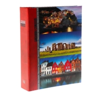 Фотоальбом "Домики" на 200 фото, 50 листов, 10х15 см