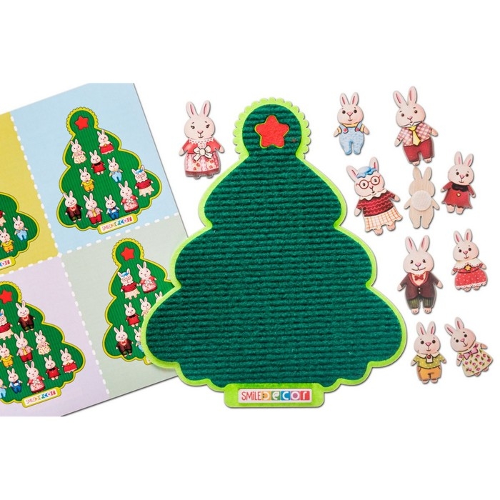 Коврик-пазл &laquo;Заячья семейка&raquo;