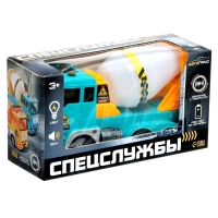 Машина &laquo;Бетон&raquo;, световые и звуковые эффекты, работает от батареек