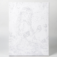 Картина по номерам с подрамником и гирляндой &laquo;Нежность&raquo;, 30 х 40 см