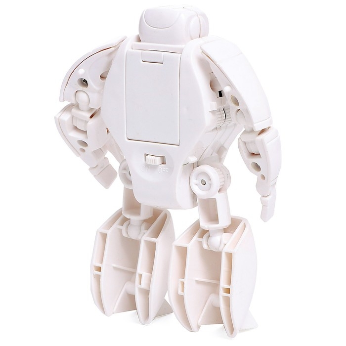 Робот «Будильник», трансформируется, звуковые эффекты, цвет белый Робот «Будильник», трансформируется, звуковые эффекты, цвет белый