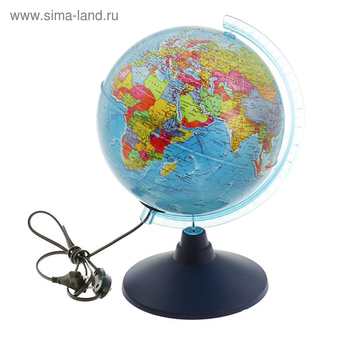 Глoбус политический «Классик Евро», диаметр 210 мм, с подсветкой Глoбус политический «Классик Евро», диаметр 210 мм, с подсветкой