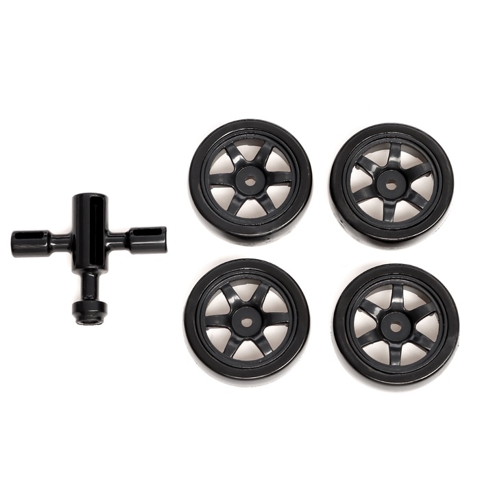 Машинка на пульте управления &laquo;Легенда Дрифта&raquo;, радиоуправление, полный привод, 40 км/ч, 2 комплекта колёс, 1:16, цвет чёрный